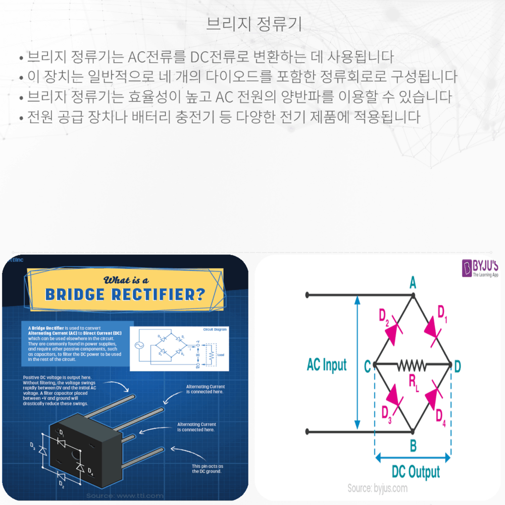 브리지 정류기