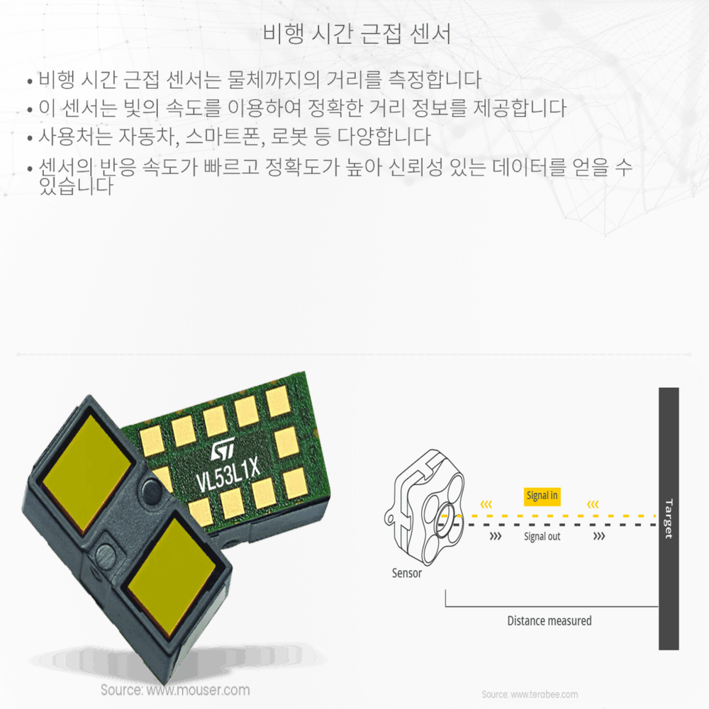 비행 시간 근접 센서