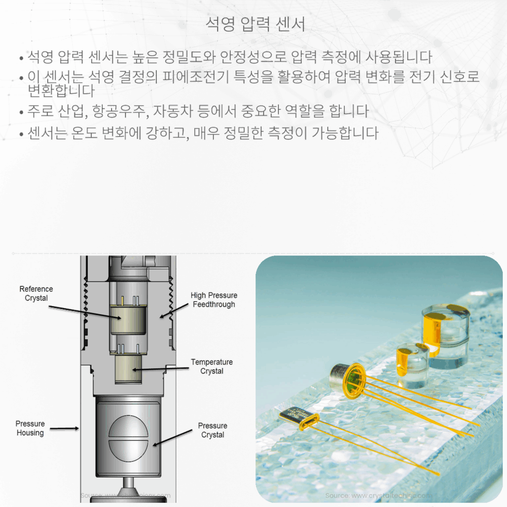 석영 압력 센서