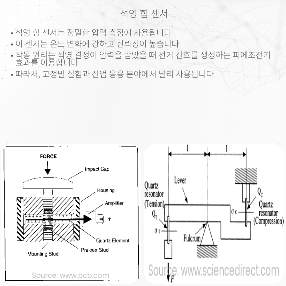 석영 힘 센서