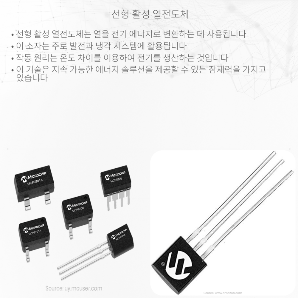 선형 활성 열전도체