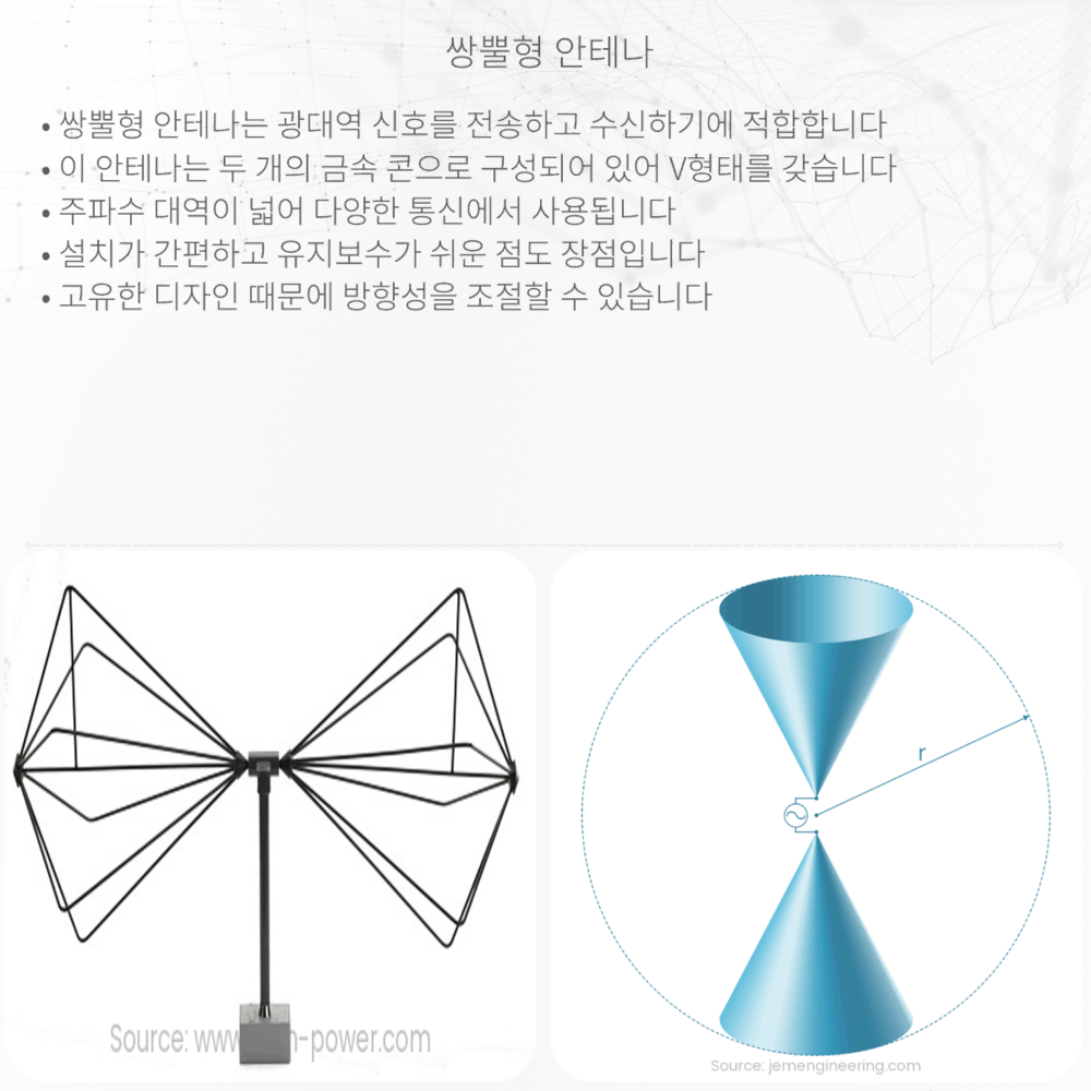 쌍뿔형 안테나
