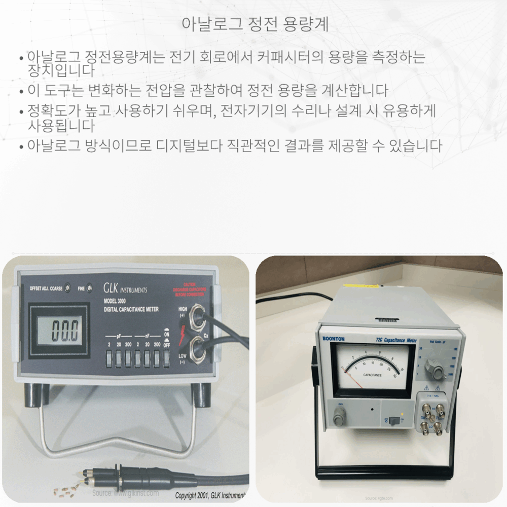 아날로그 정전 용량계