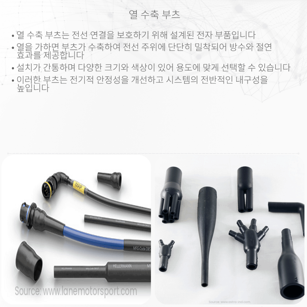 열 수축 부츠