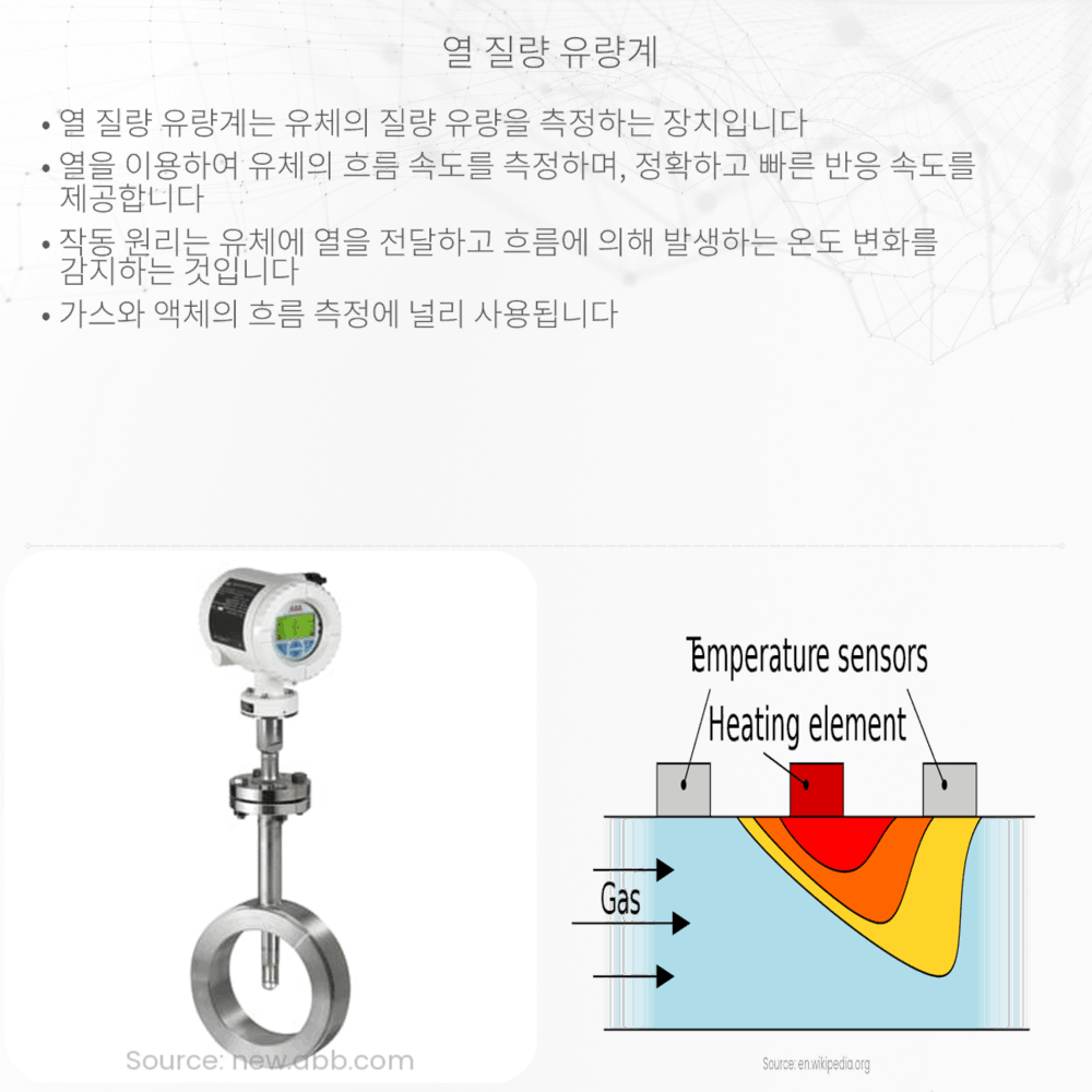 열 질량 유량계