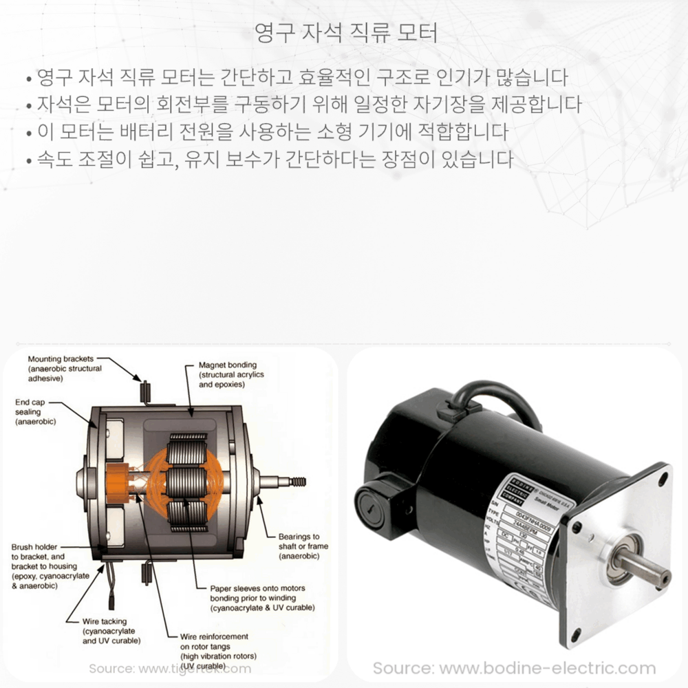 영구 자석 직류 모터
