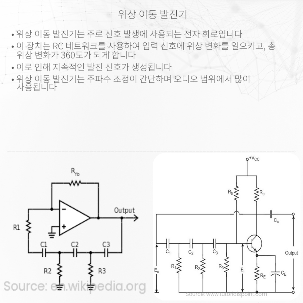 위상 이동 발진기