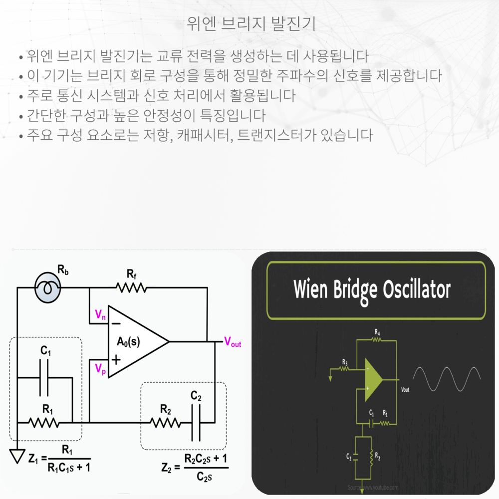 위엔 브리지 발진기