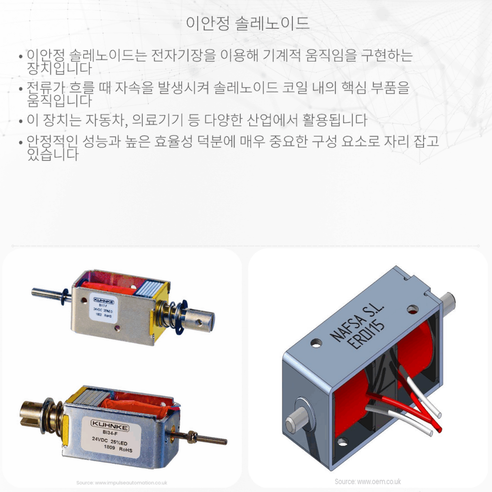 이안정 솔레노이드