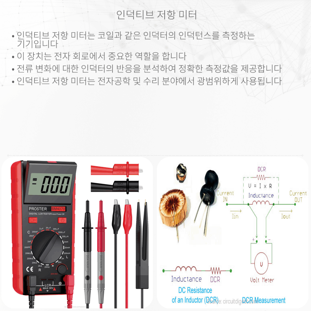 인덕티브 저항 미터