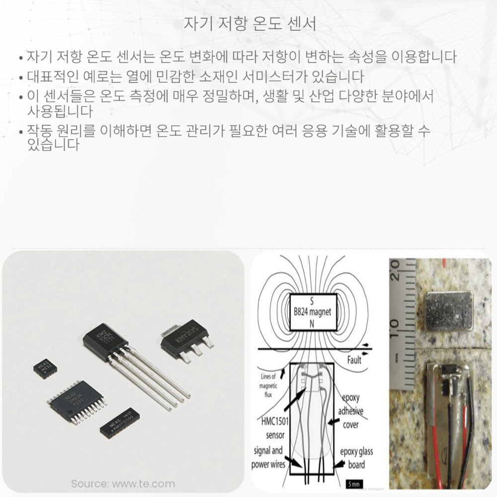자기 저항 온도 센서