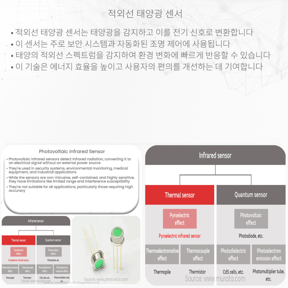 적외선 태양광 센서