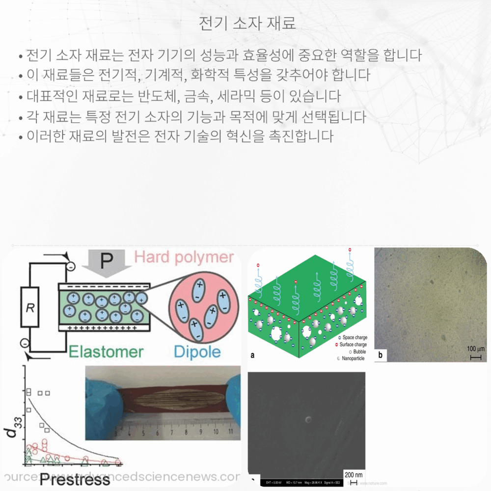 전기 소자 재료