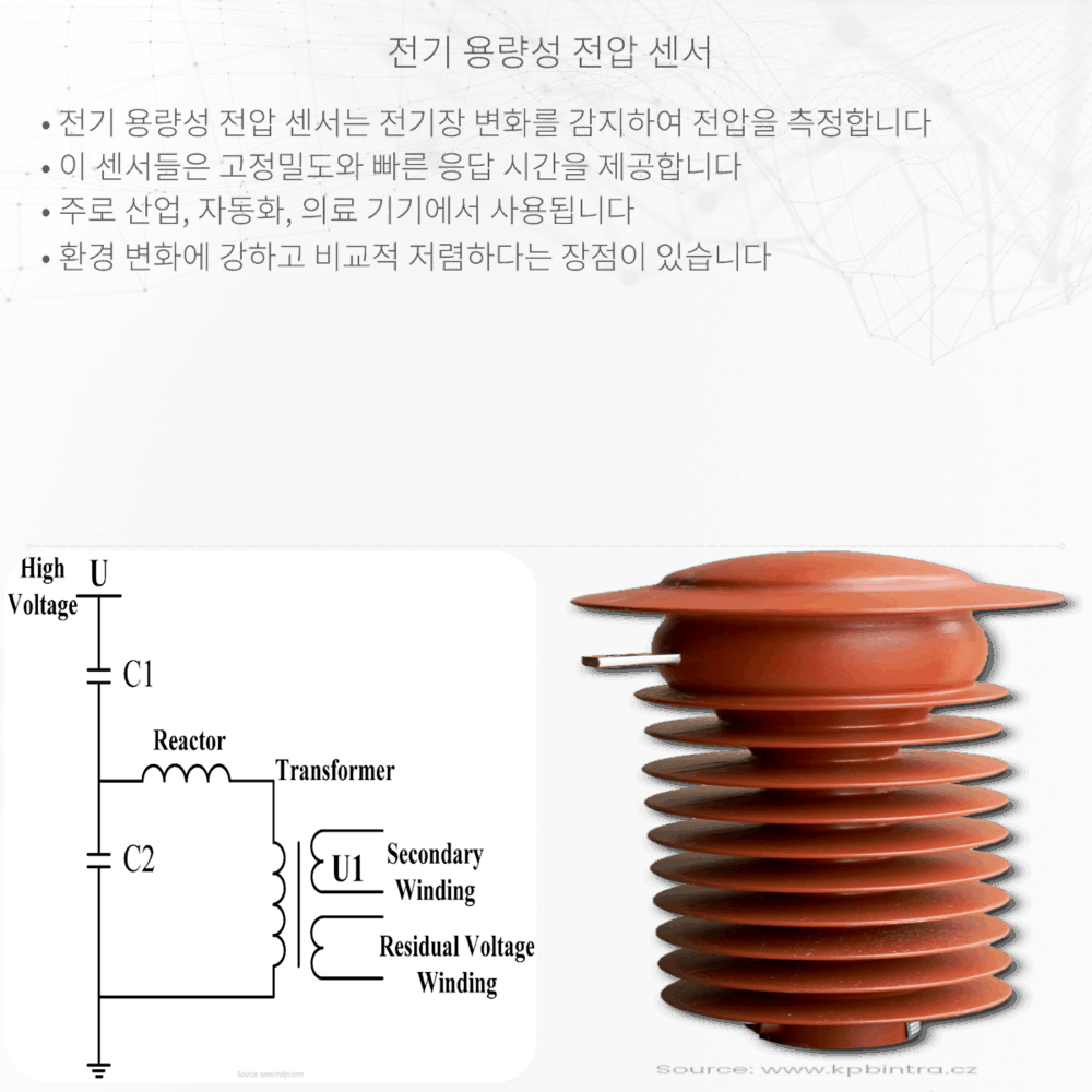 전기 용량성 전압 센서