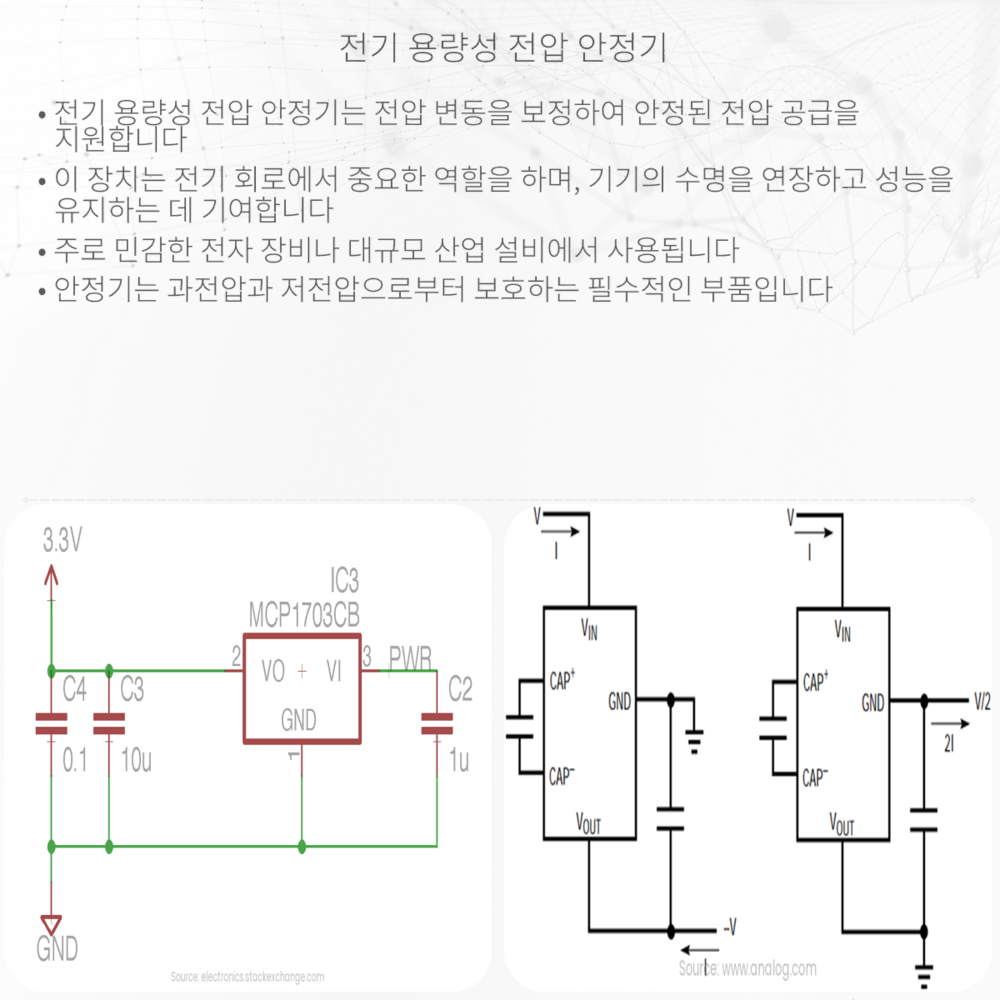 전기 용량성 전압 안정기