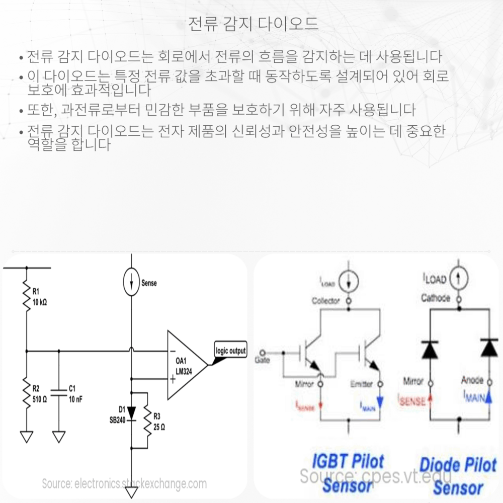 전류 감지 다이오드