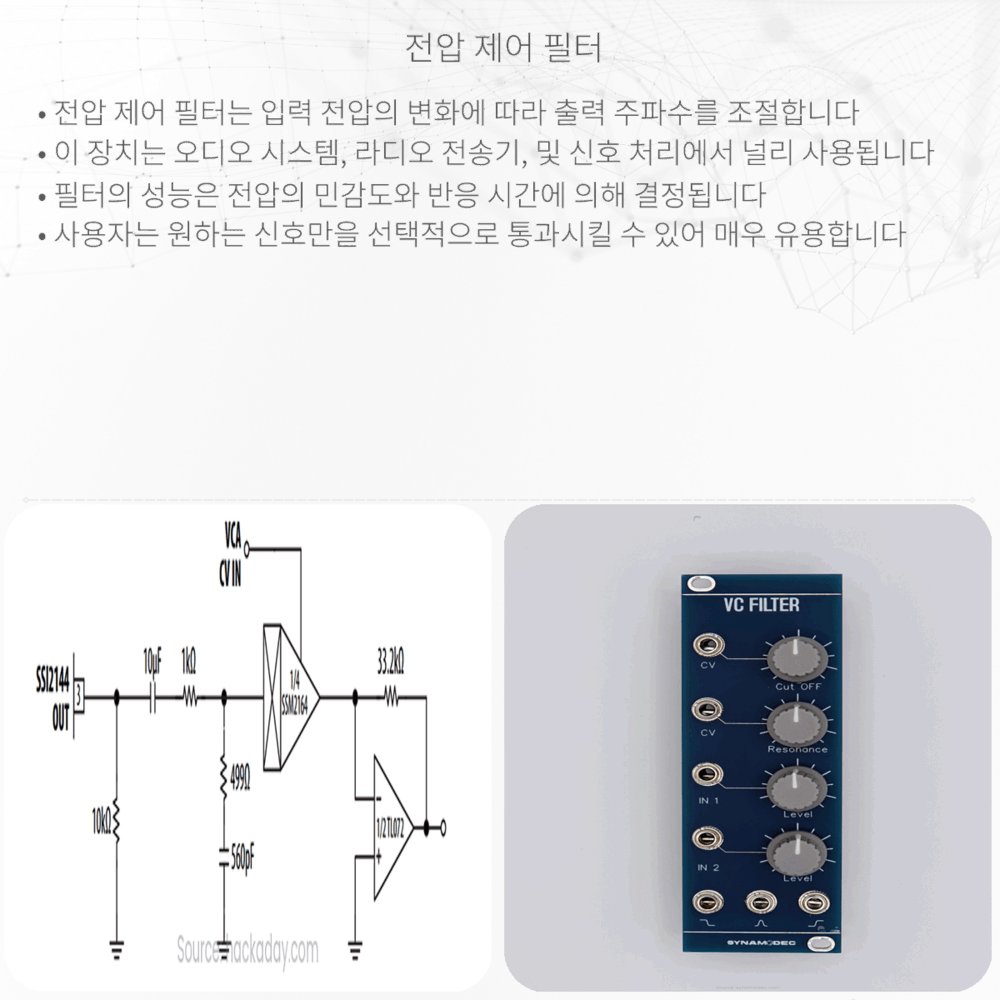 전압 제어 필터