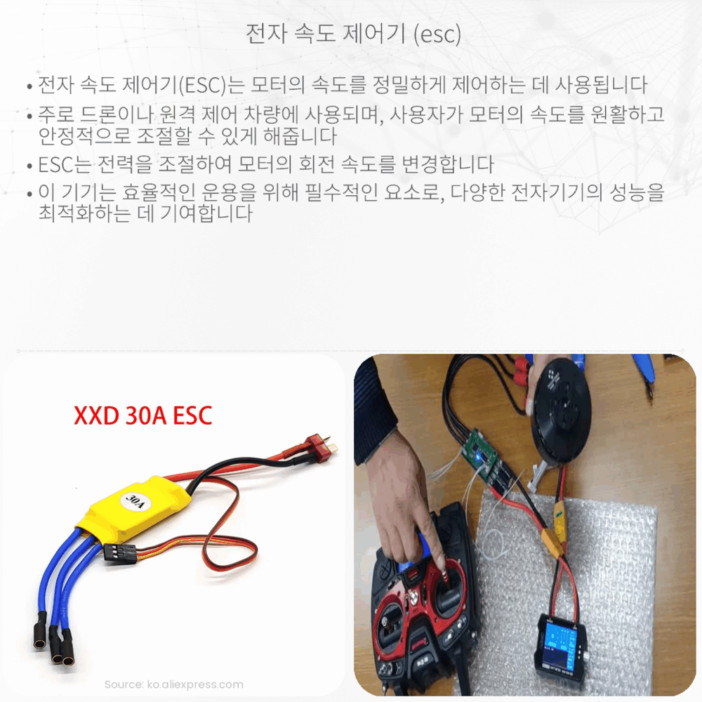 전자 속도 제어기 (ESC)