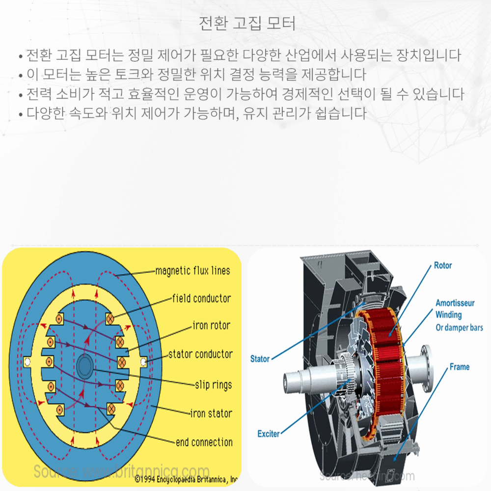전환 고집 모터