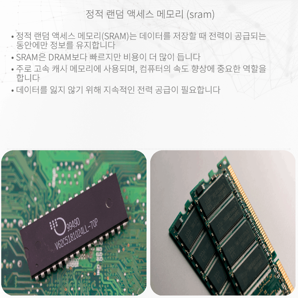 정적 랜덤 액세스 메모리 (SRAM)