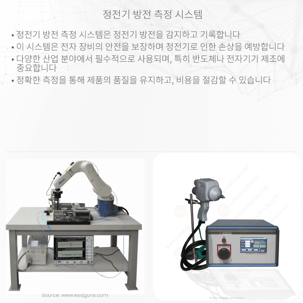정전기 방전 측정 시스템
