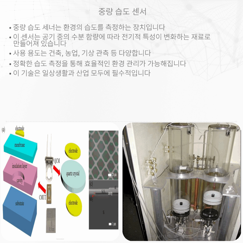 중량 습도 센서