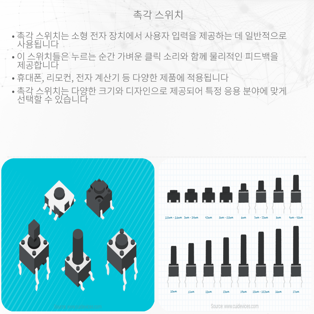 촉각 스위치