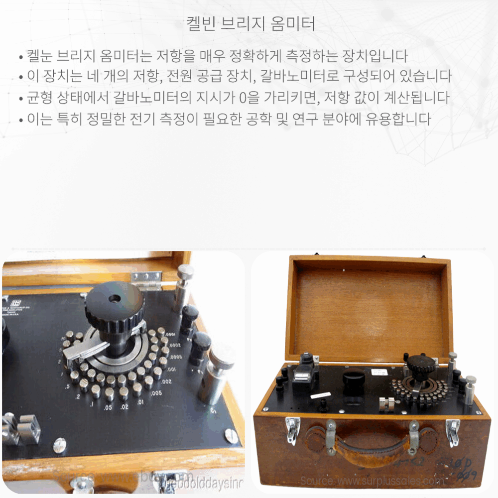 켈빈 브리지 옴미터