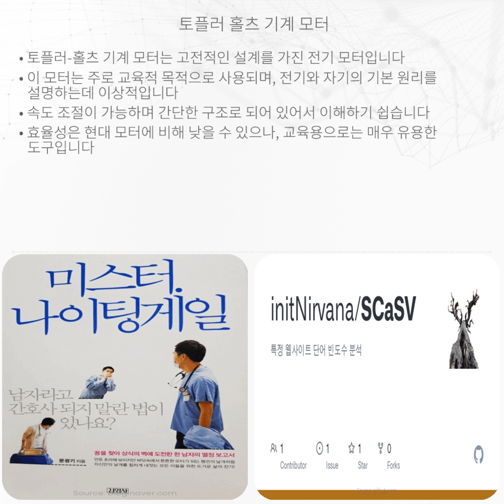 토플러-홀츠 기계 모터