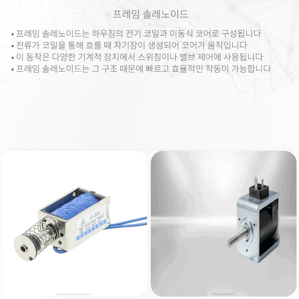 프레임 솔레노이드