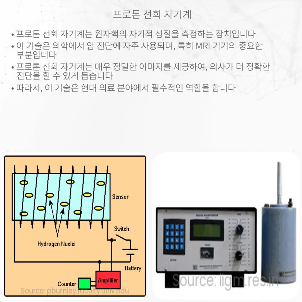 프로톤 선회 자기계