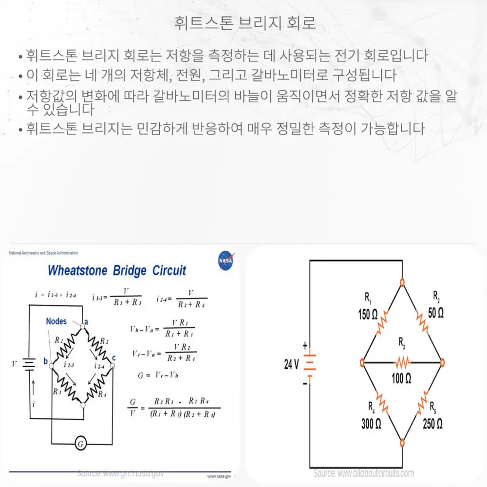 휘트스톤 브리지 회로