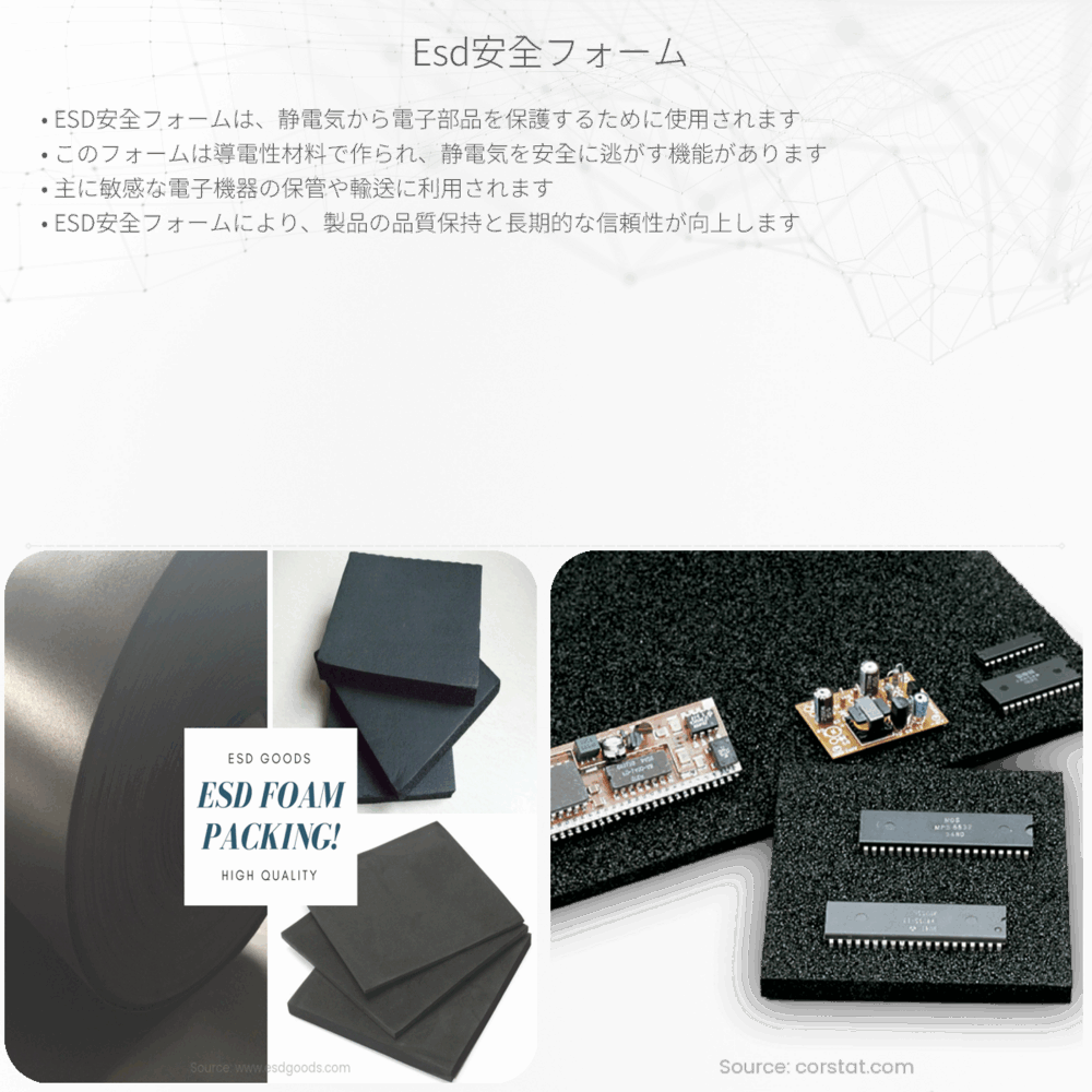 ESD安全フォーム