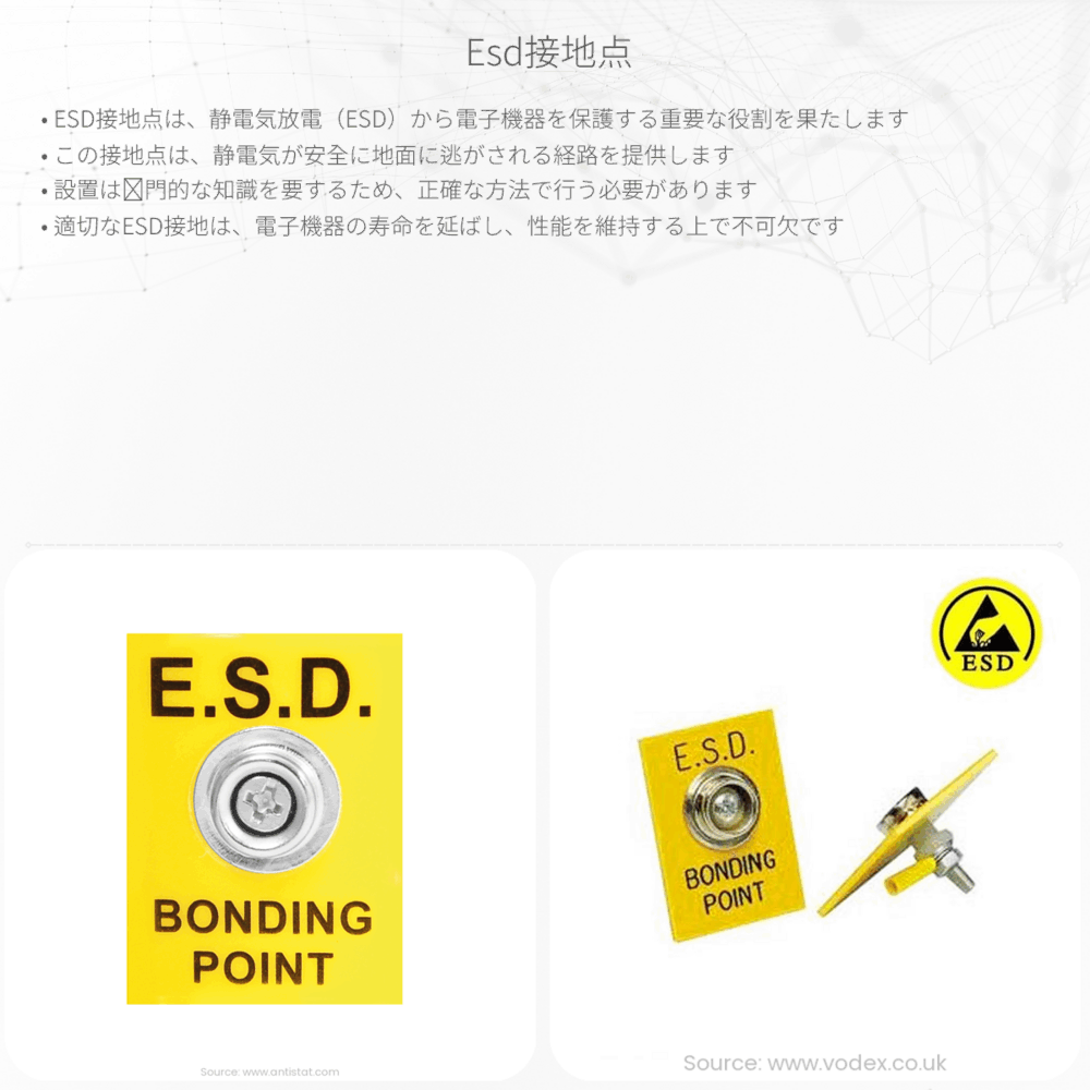 ESD接地点