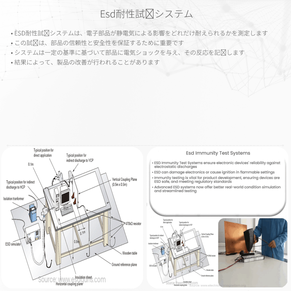 ESD耐性試験システム