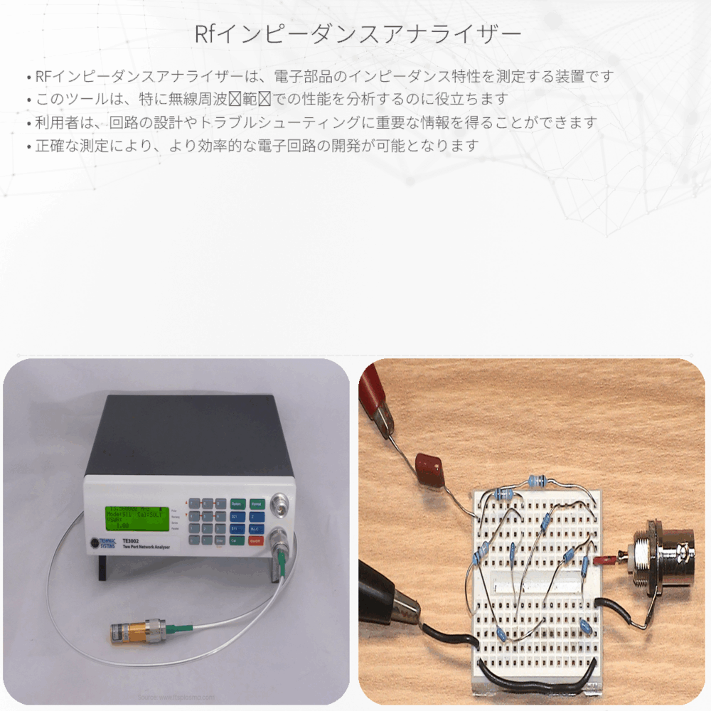 RFインピーダンスアナライザー