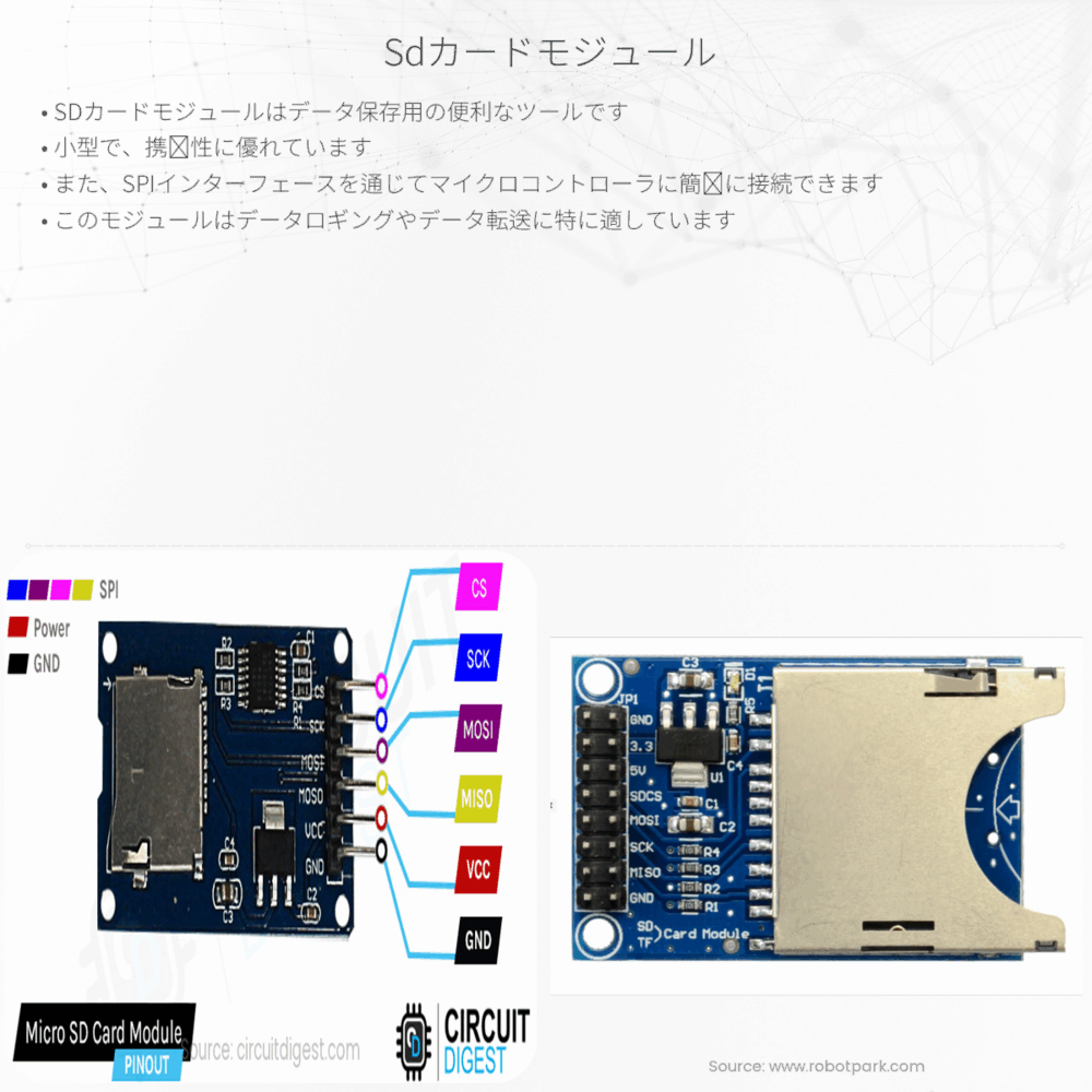 SDカードモジュール