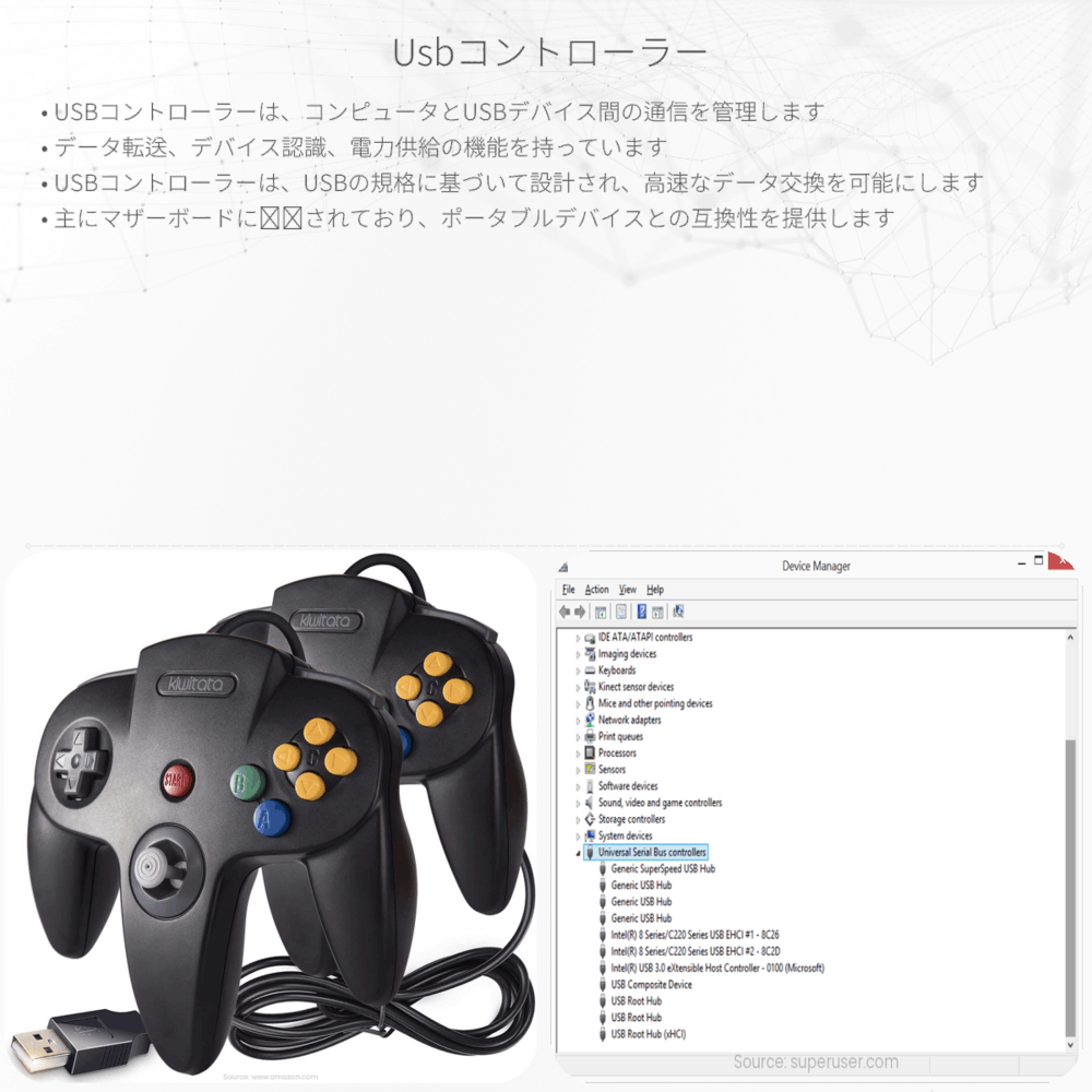 USBコントローラー