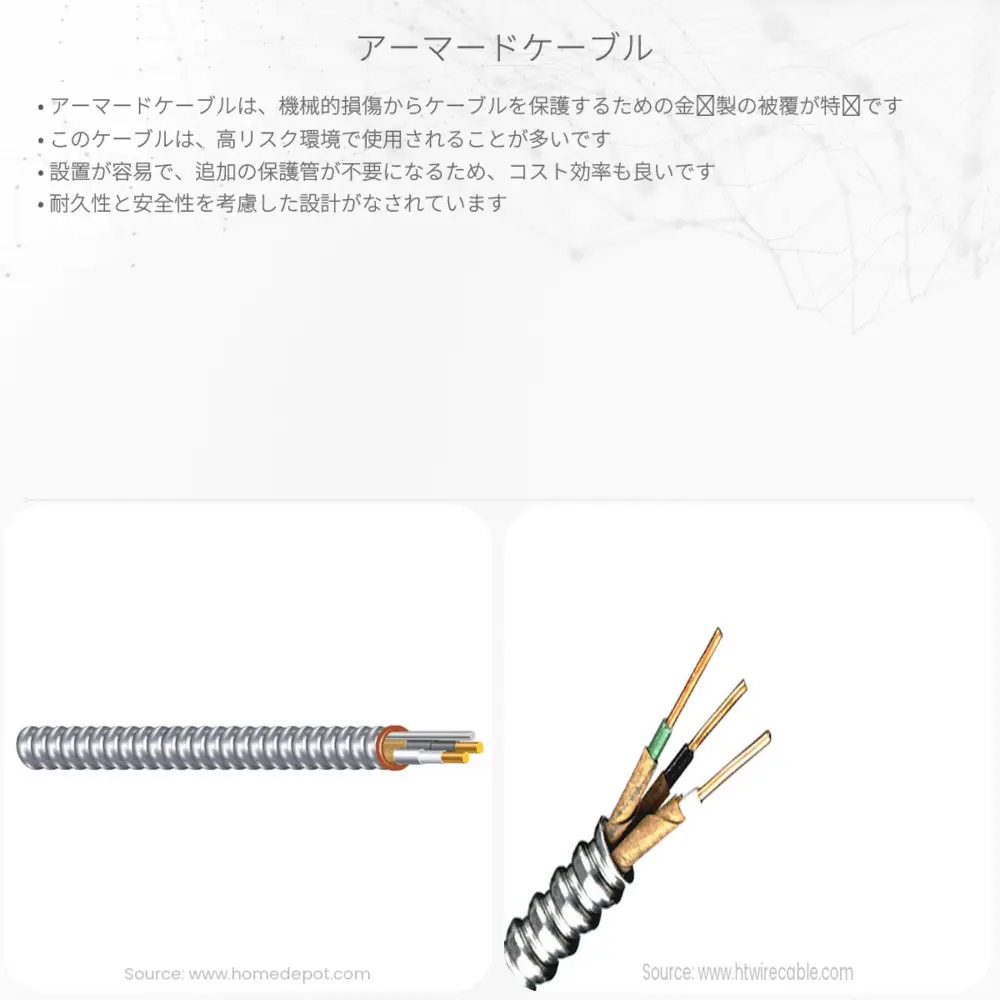 アーマードケーブル