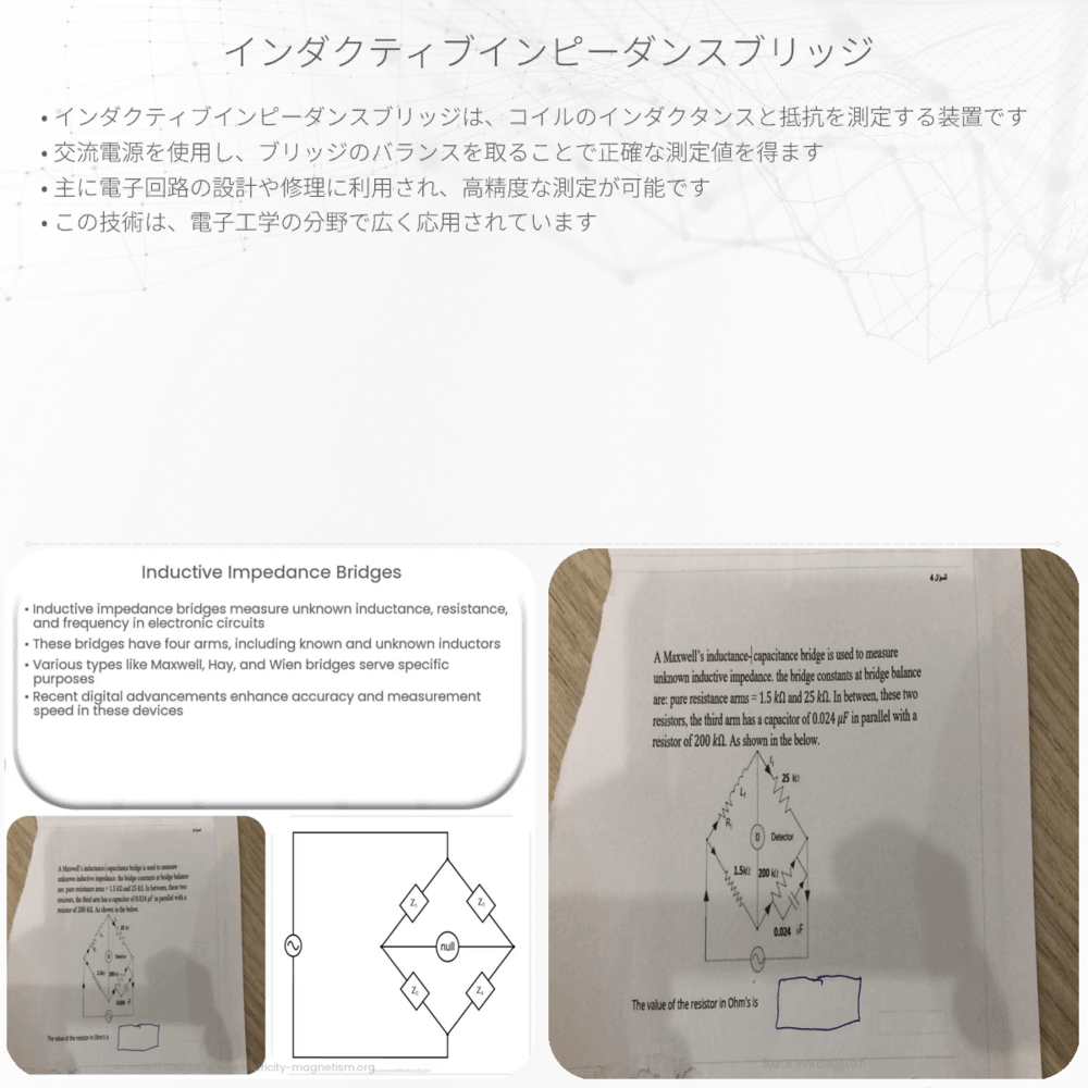 インダクティブインピーダンスブリッジ