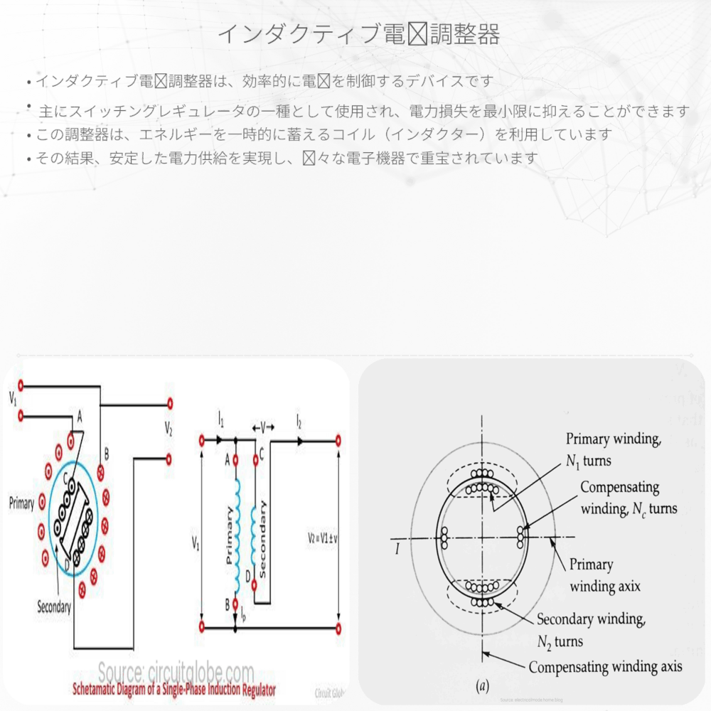 インダクティブ電圧調整器