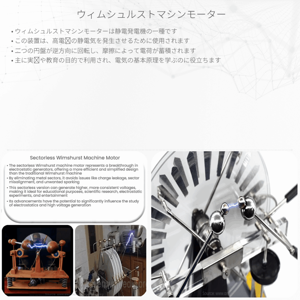ウィムシュルストマシンモーター
