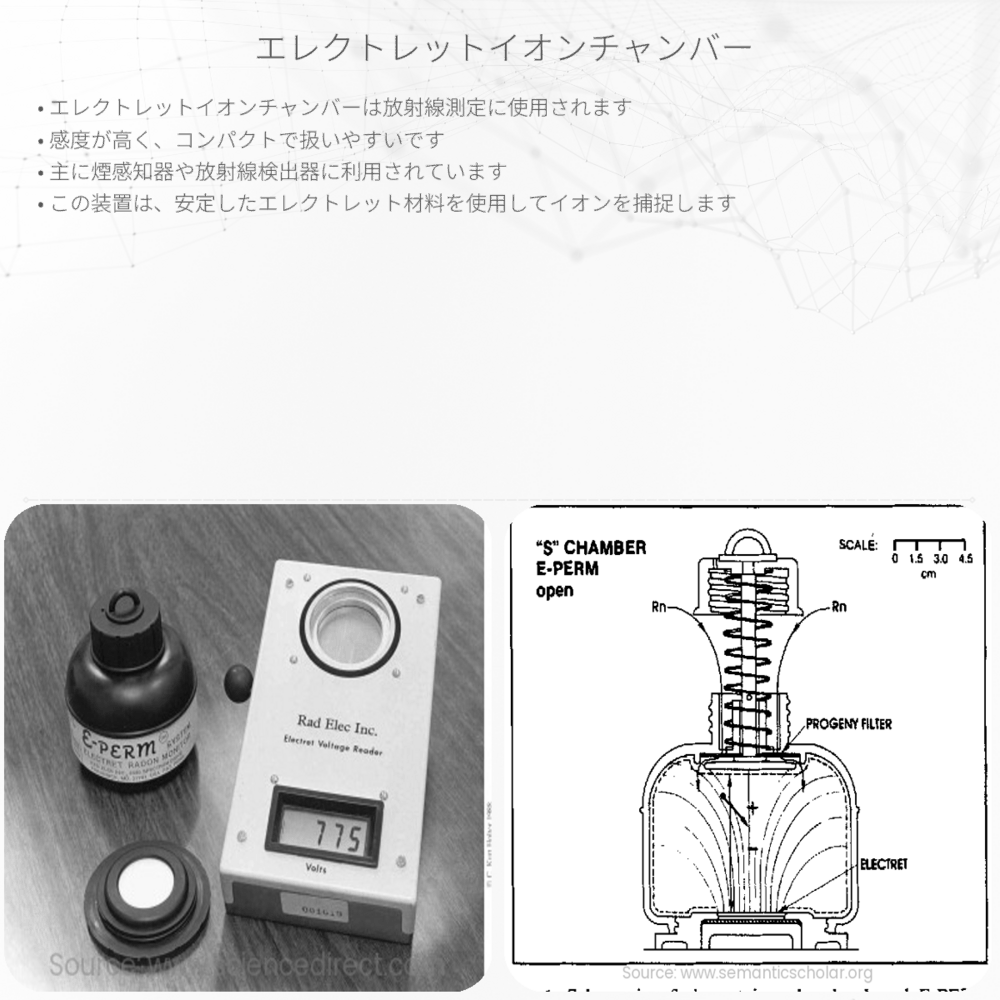 エレクトレットイオンチャンバー