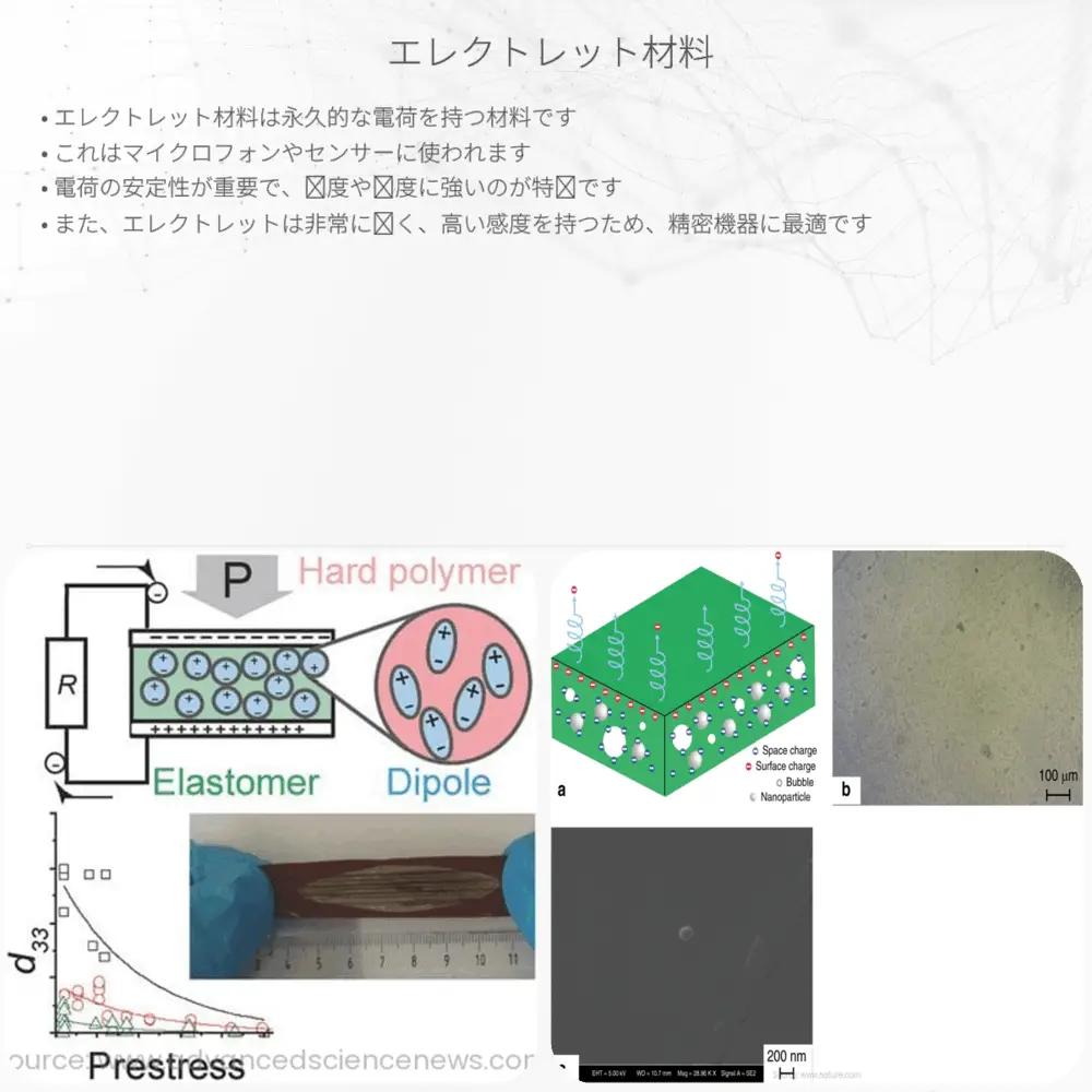 エレクトレット材料