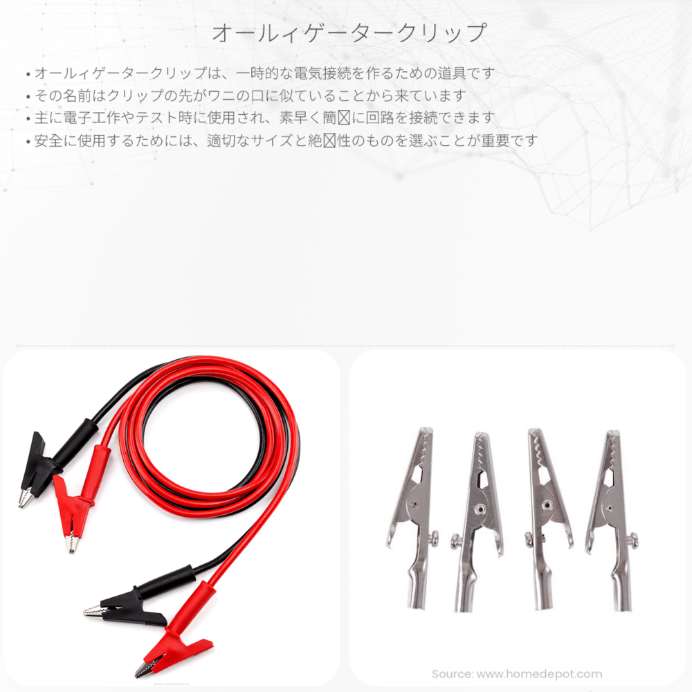 オールィゲータークリップ