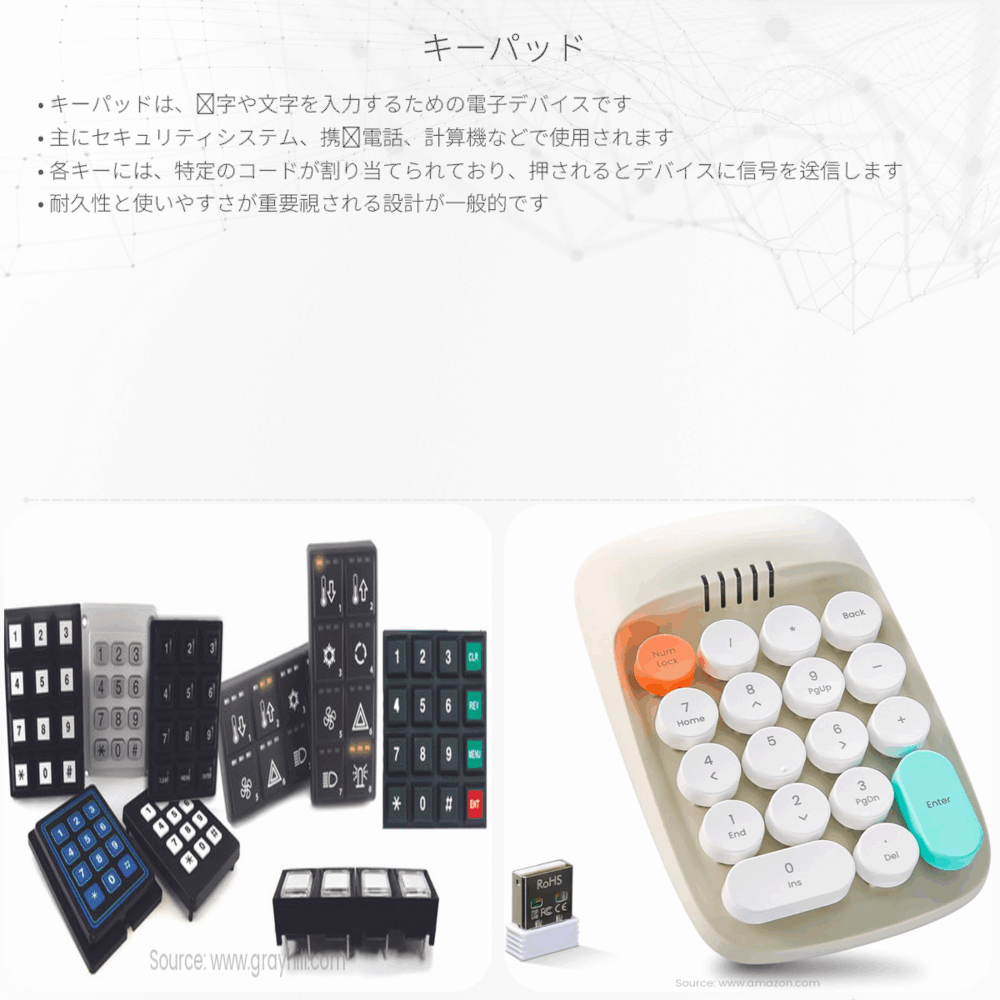 キーパッド