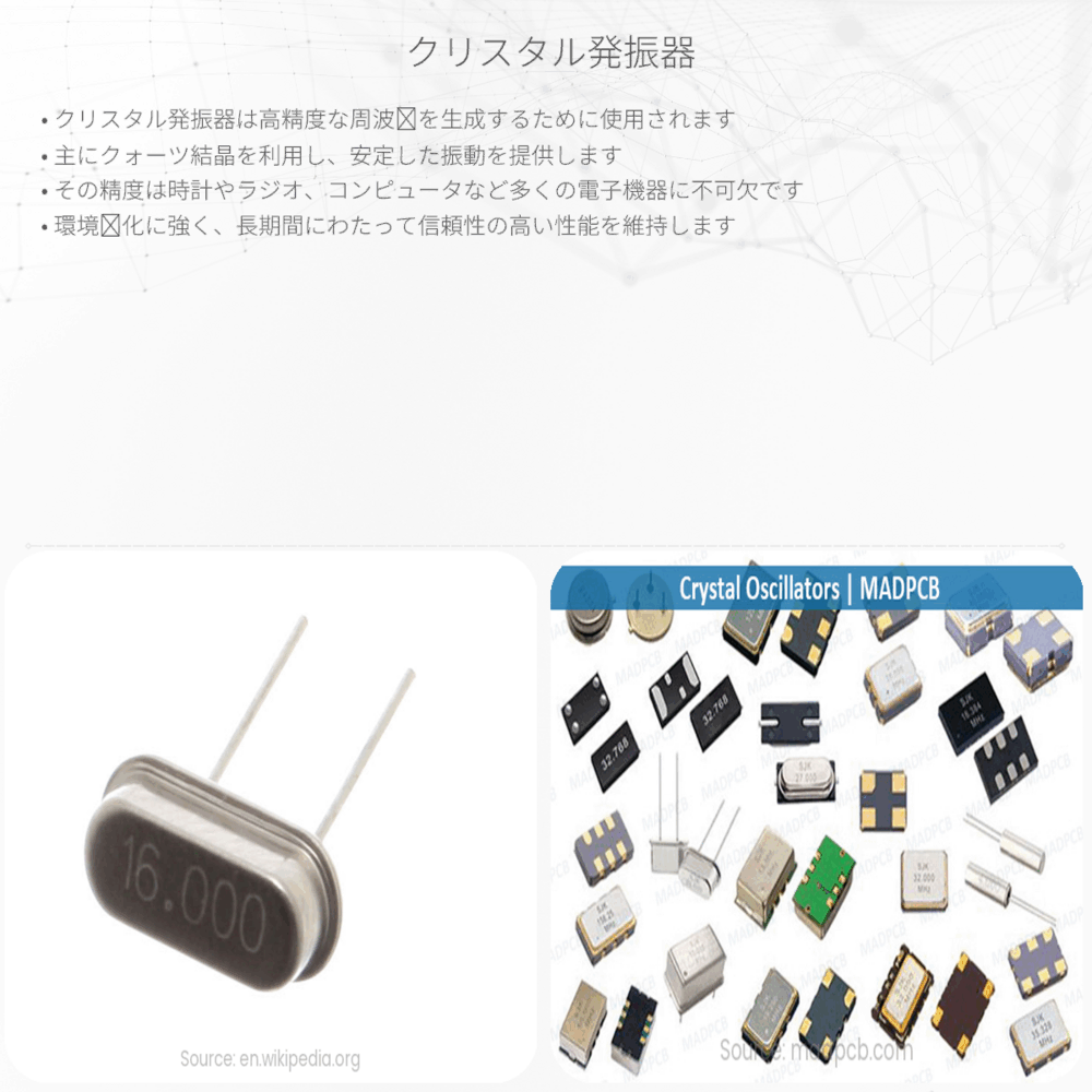 クリスタル発振器
