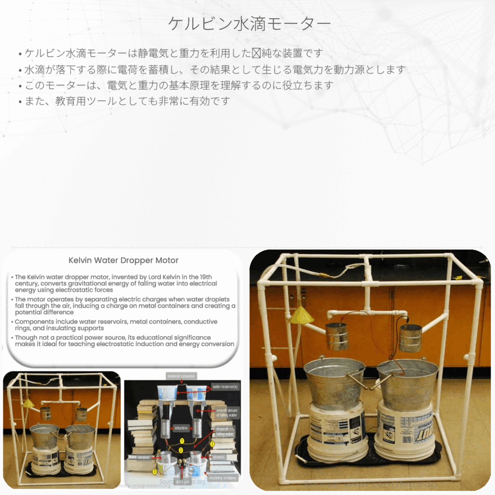 ケルビン水滴モーター