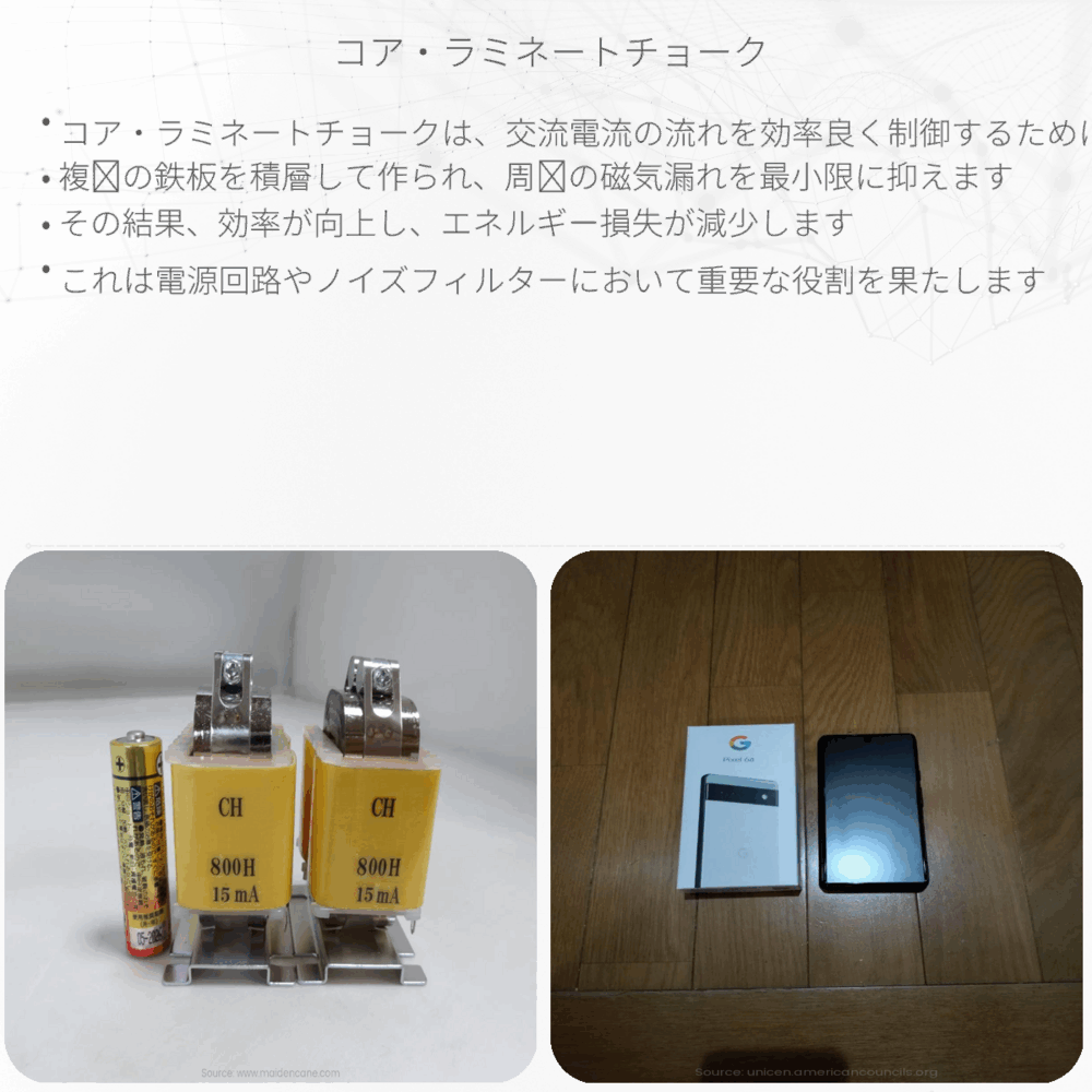 コア・ラミネートチョーク