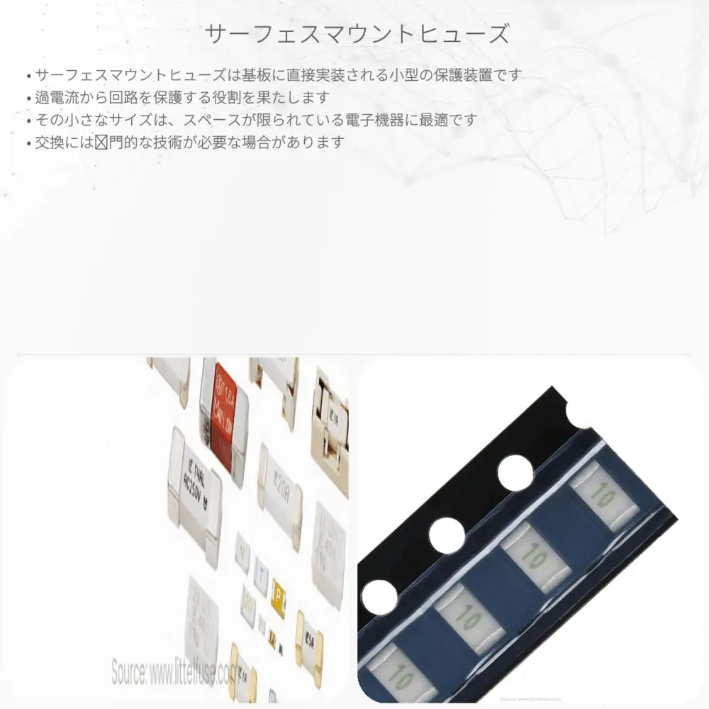サーフェスマウントヒューズ